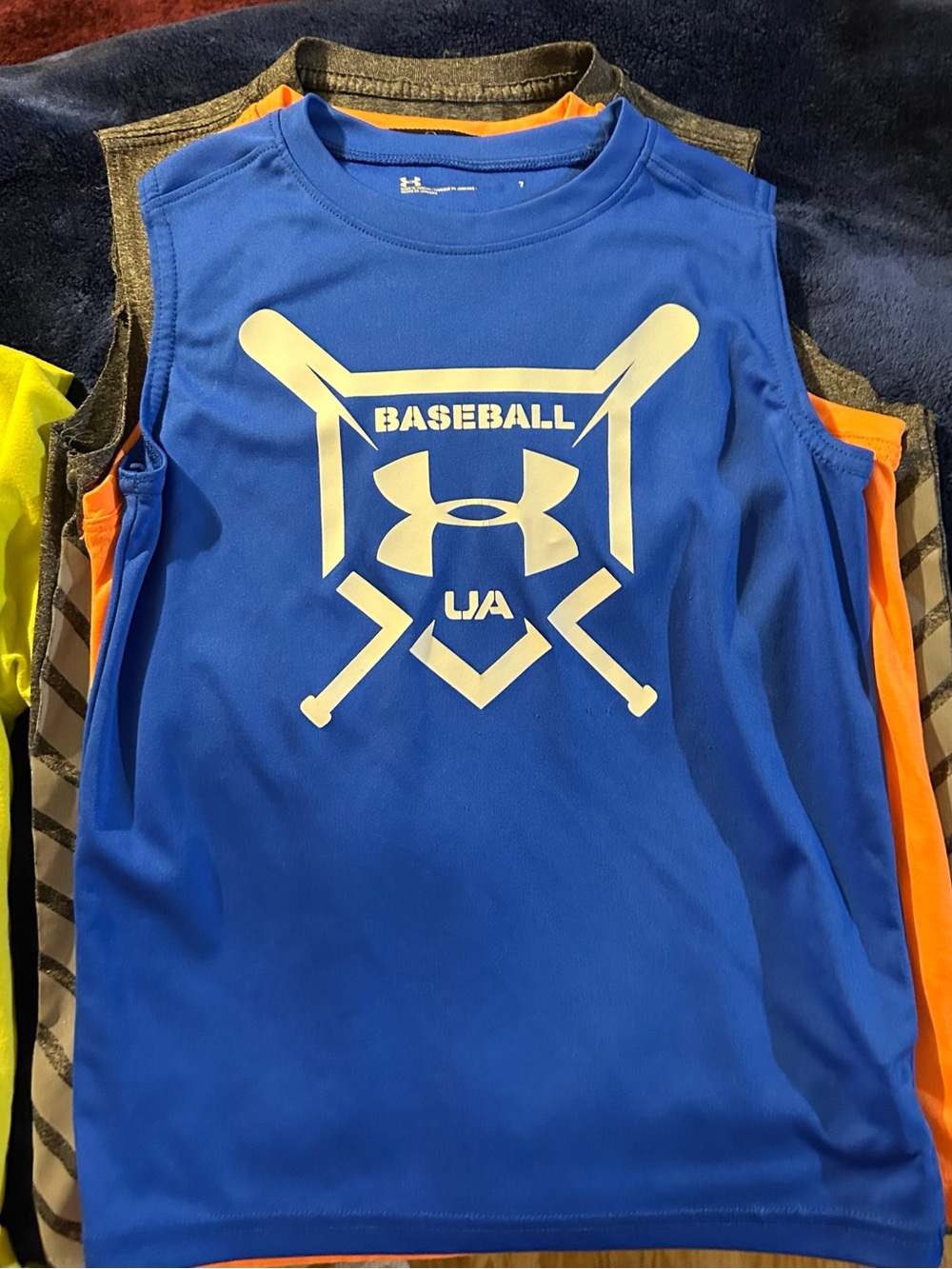 Bundle of boys size 6-7 practice and play shirts